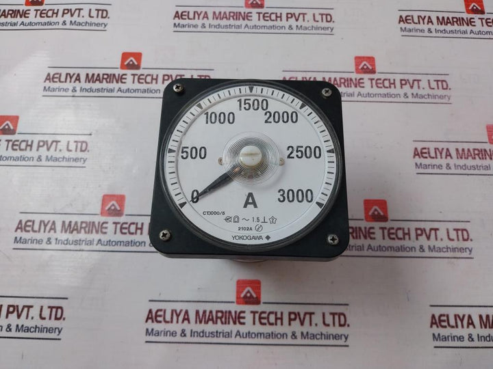 Yokogawa Ct3000/5 Ac Ammeter 0-3000 A