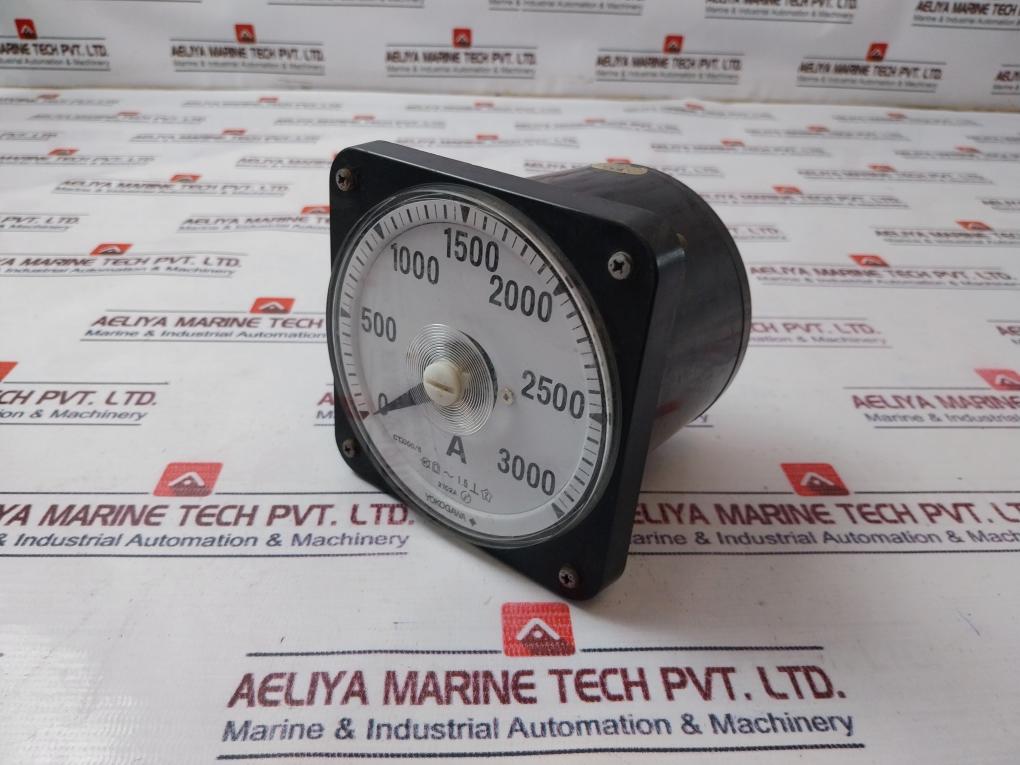 Yokogawa Ct3000/5 Ac Ammeter 0-3000 A