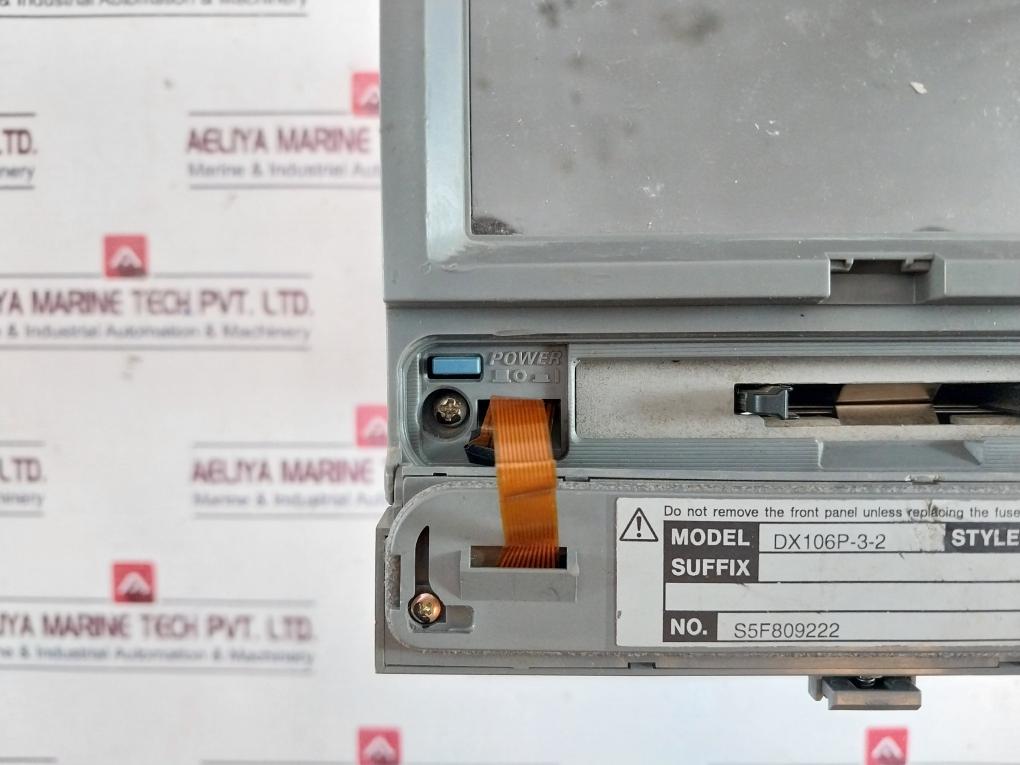 Yokogawa Daqstation Dx100P Dx106P-3-2 Chart Recorder 100-240V Ac 50/60 Hz