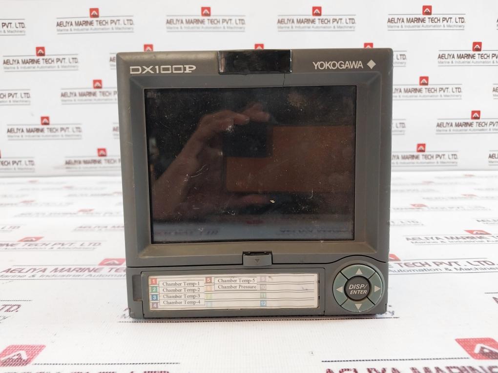 Yokogawa Daqstation Dx100P Dx106P-3-2 Chart Recorder 100-240Vac