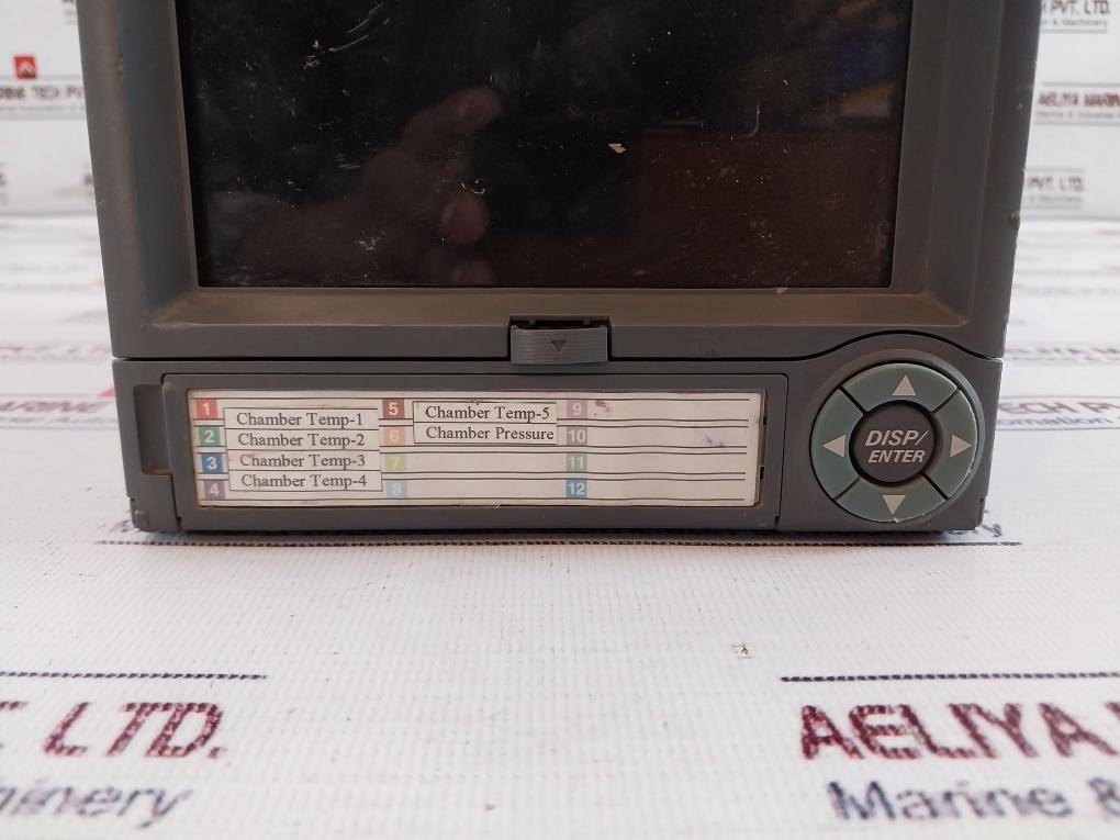 Yokogawa Daqstation Dx100P Dx106P-3-2 Chart Recorder 100-240Vac