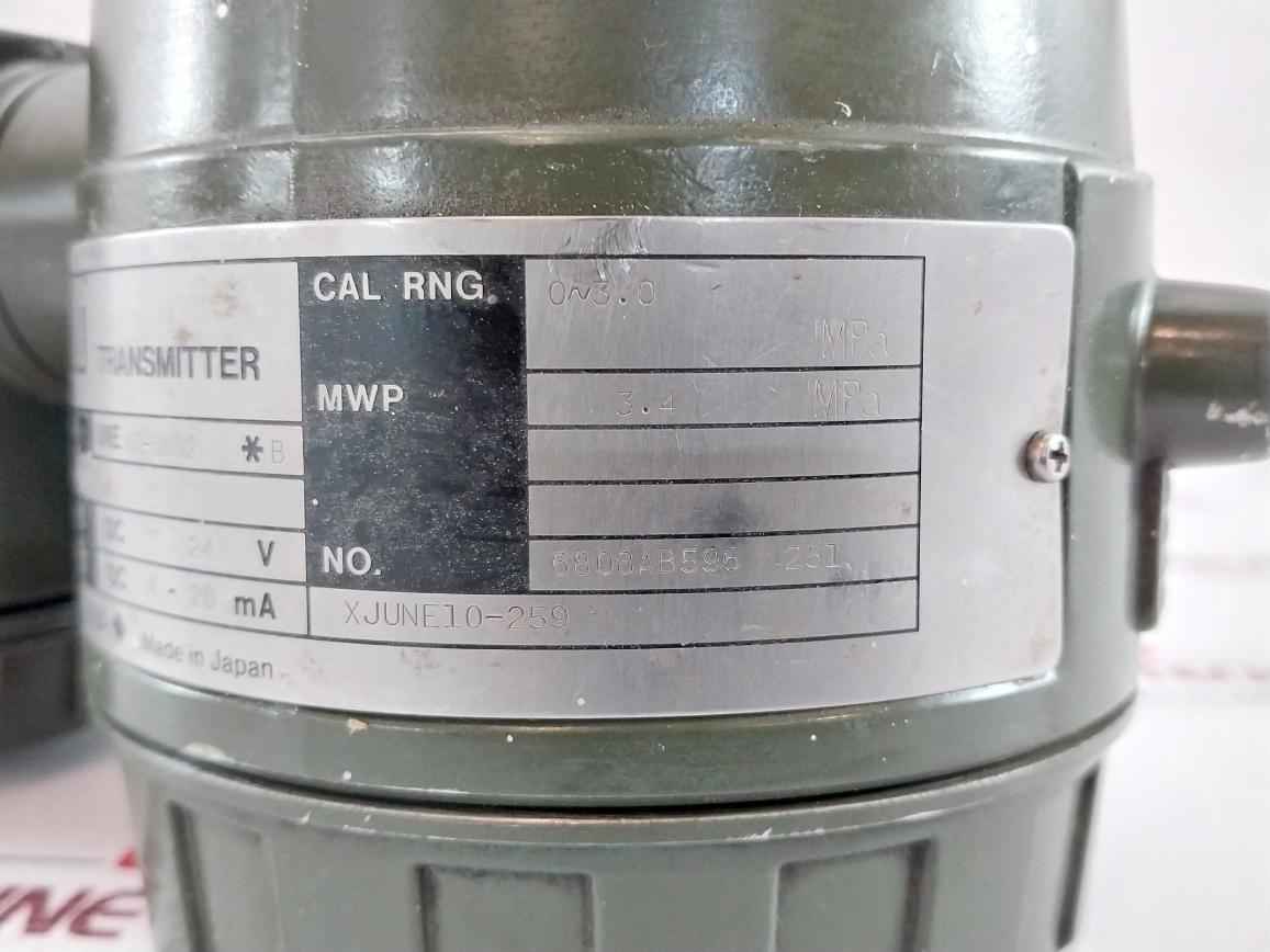 Yokogawa Dc 24V Gauge Pressure Transmitter Supply Une 43-sds2 B/Cal-p/Ssb-s/Z