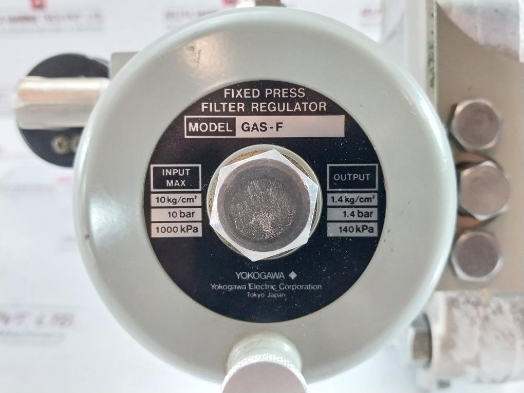 Yokogawa Differential Pressure Transmitter Y/15A1-lk1/L/Gas-fp/Ld/Cal-p 10 Bar