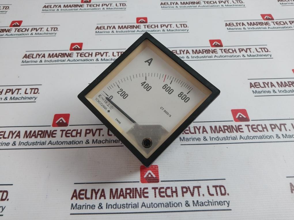 Yokogawa Dn96 Analog Ammeter 0-800 A