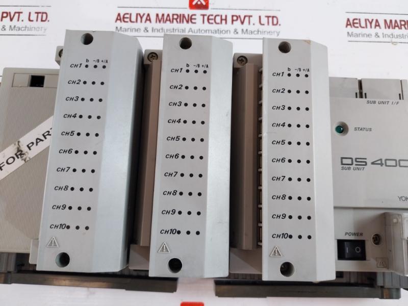 Yokogawa Ds 400 Data Acquisition Sub Unit Ds400-00-1W S8