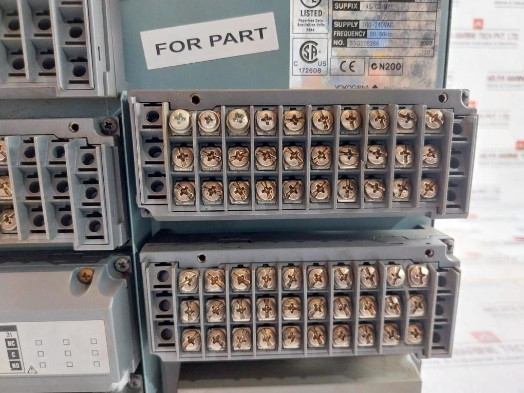 Yokogawa Dx220-1-2 Daqstation Digital Data Recorder