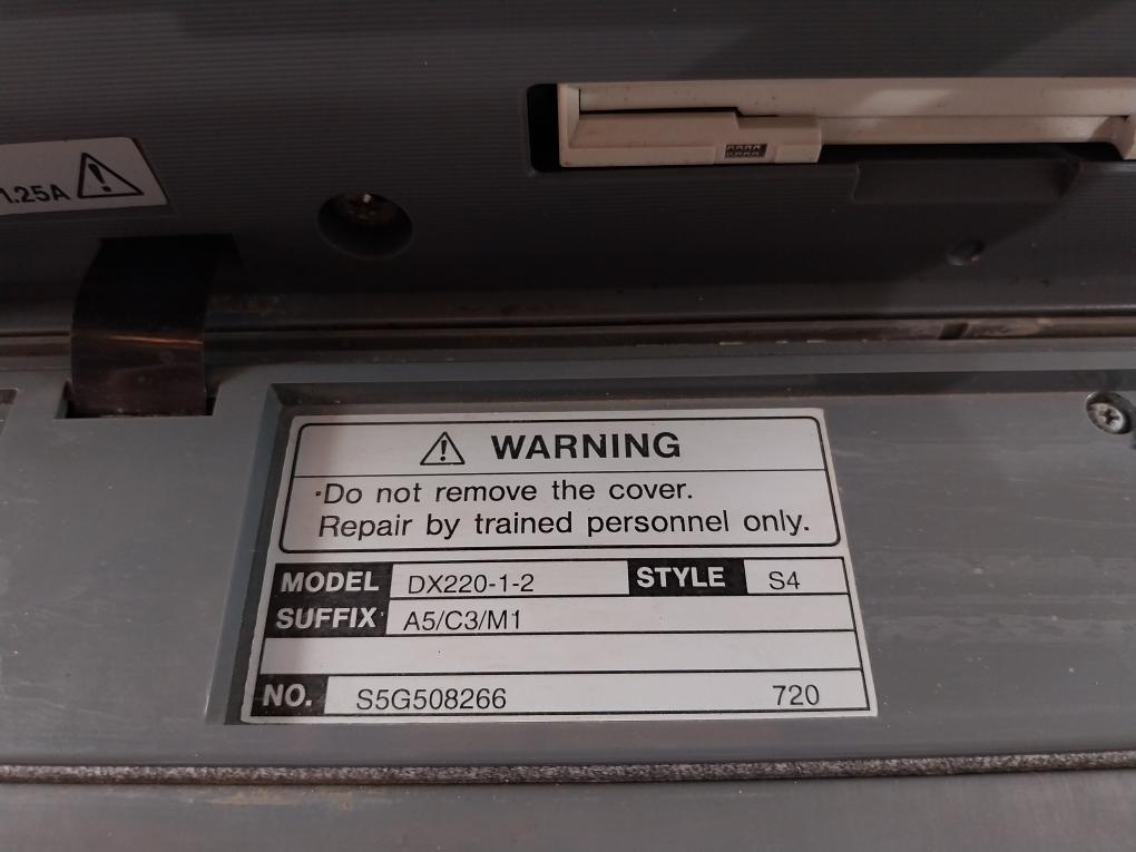 Yokogawa Dx220-1-2 Daqstation Digital Data Recorder