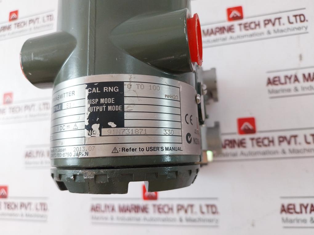 Yokogawa Eja110A-ees5A-92Ea Differential Pressure Transmitter 91N731871 330