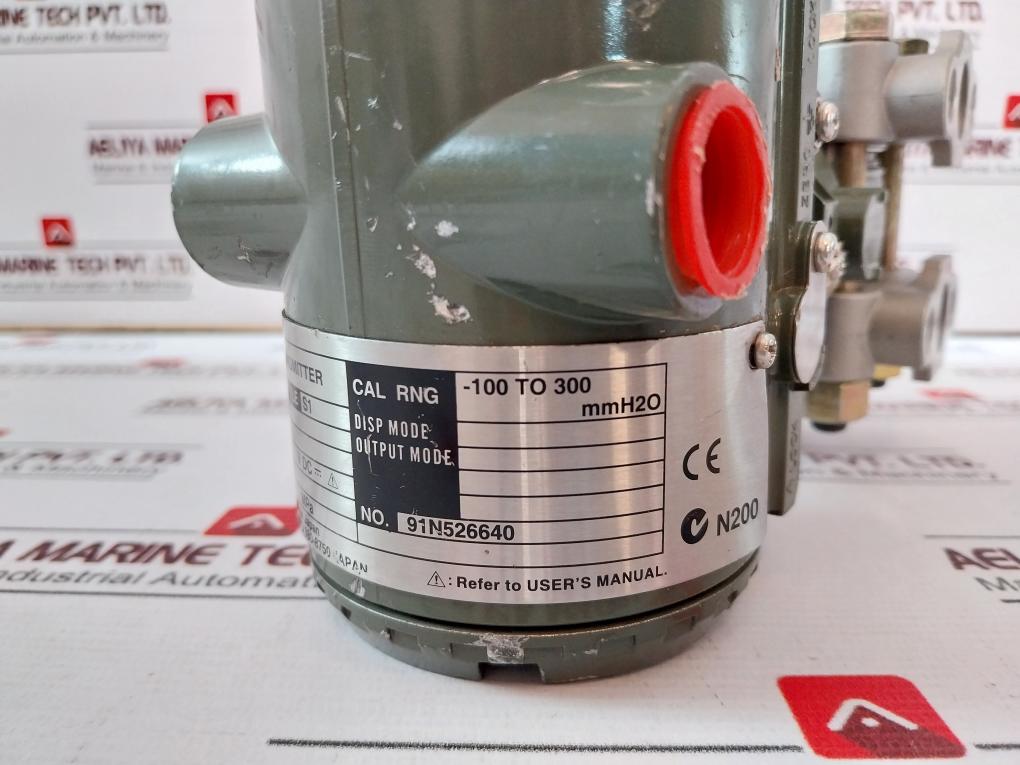 Yokogawa Eja110A Differential Pressure Transmitter 10.5-30(42) Vdc