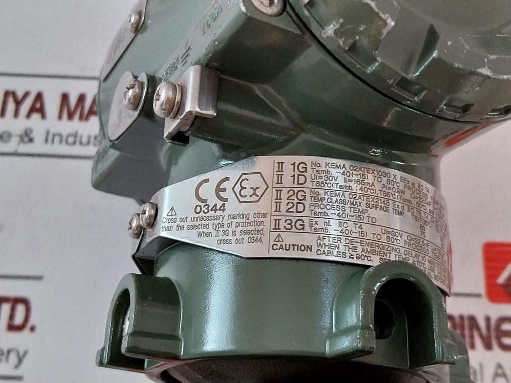 Yokogawa Eja110A Differential Pressure Transmitter 10.5-30(42) Vdc