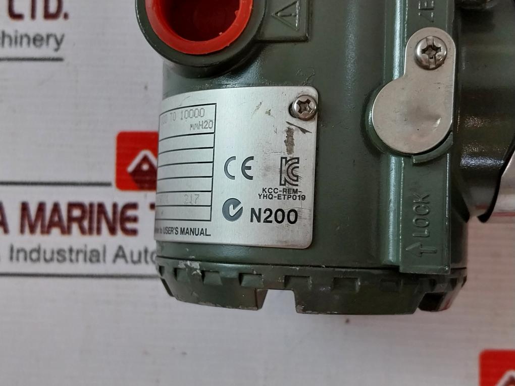 Yokogawa Eja110A Differential Pressure Transmitter 10.5-30(42) Vdc