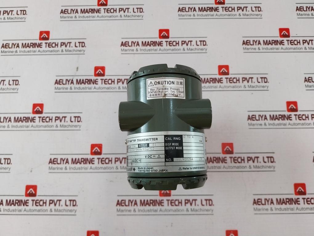 Yokogawa EJA120A Differential Pressure Transmitter 91L920284 139