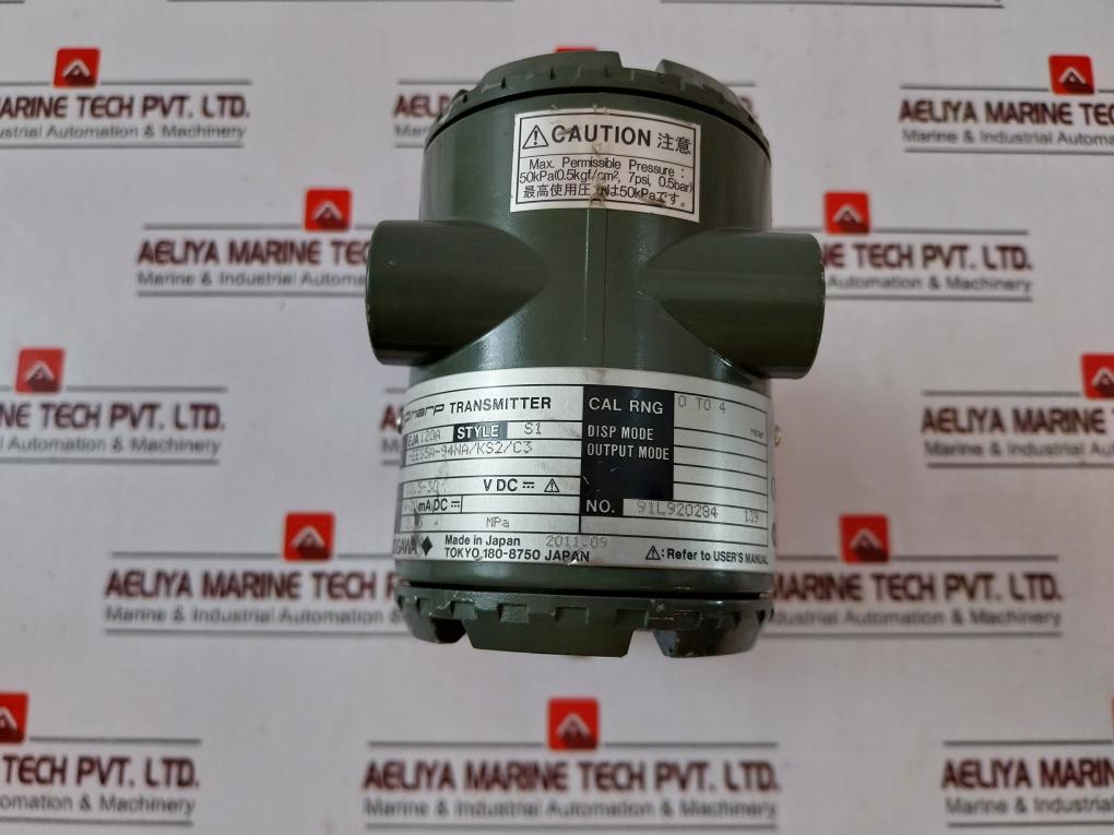 Yokogawa EJA120A Differential Pressure Transmitter 91L920284 139