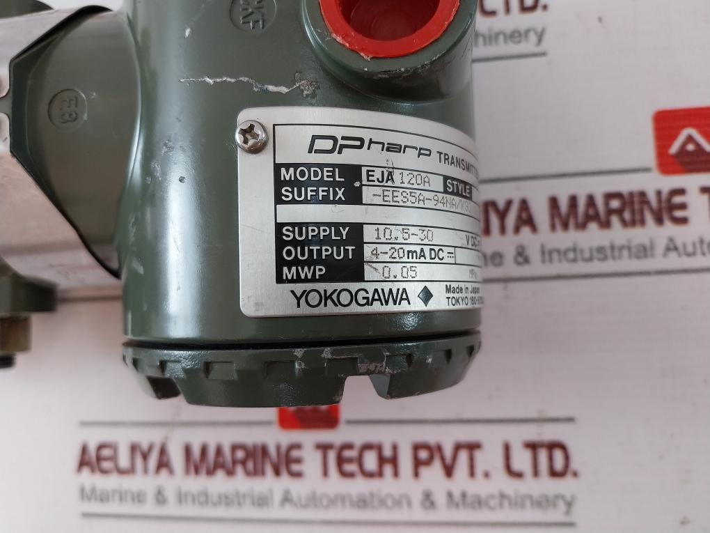 Yokogawa EJA120A S1 DPHARP Pressure Differential Transmitter