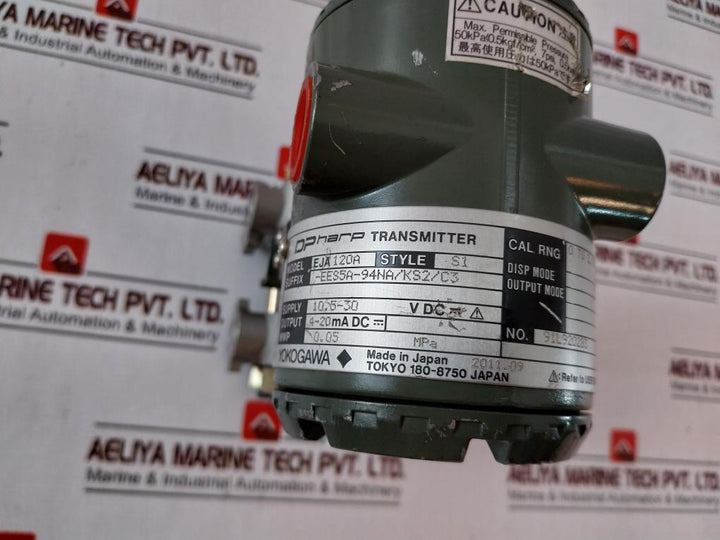 Yokogawa EJA120A S1 DPHARP Pressure Differential Transmitter