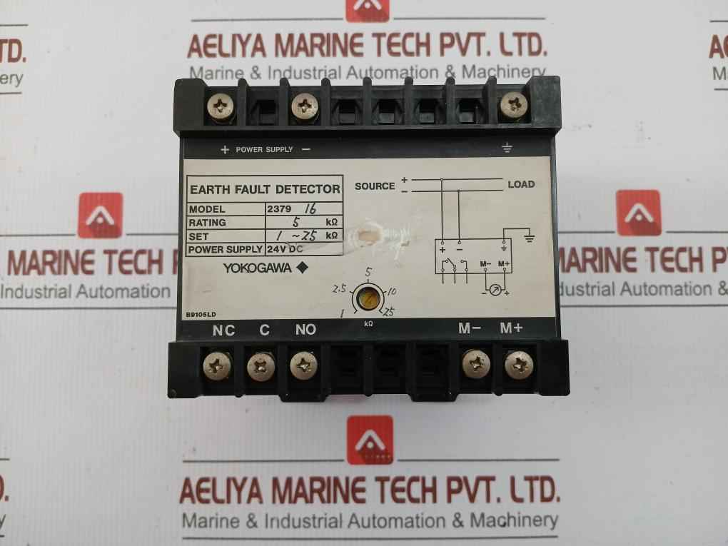 Yokogawa Earth Fault Detector 2379 16 24V Dc