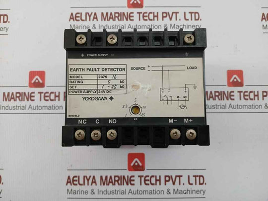 Yokogawa Earth Fault Detector 2379 16 24V Dc