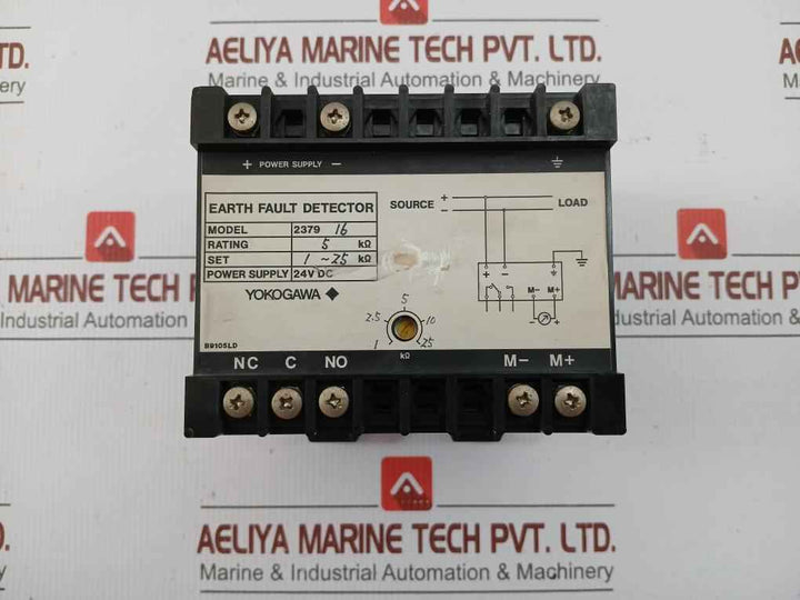 Yokogawa Earth Fault Detector 2379 16 24V Dc