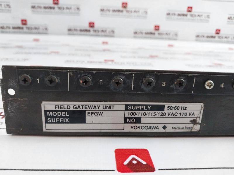 Yokogawa Efgw Field Gateway Unit (Part Only) 50/60Hz 100/110/115/120Vac 170Va