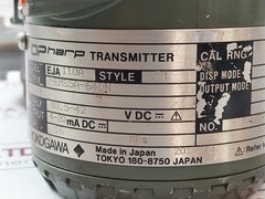 Yokogawa Eja110A-ems5A-64Dn Dpharp Transmitter 4-20Ma Dc 16 Mpa