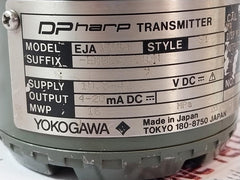 Yokogawa Eja110A-ems5A-64Dn Dpharp Transmitter 4-20Ma Dc 16 Mpa