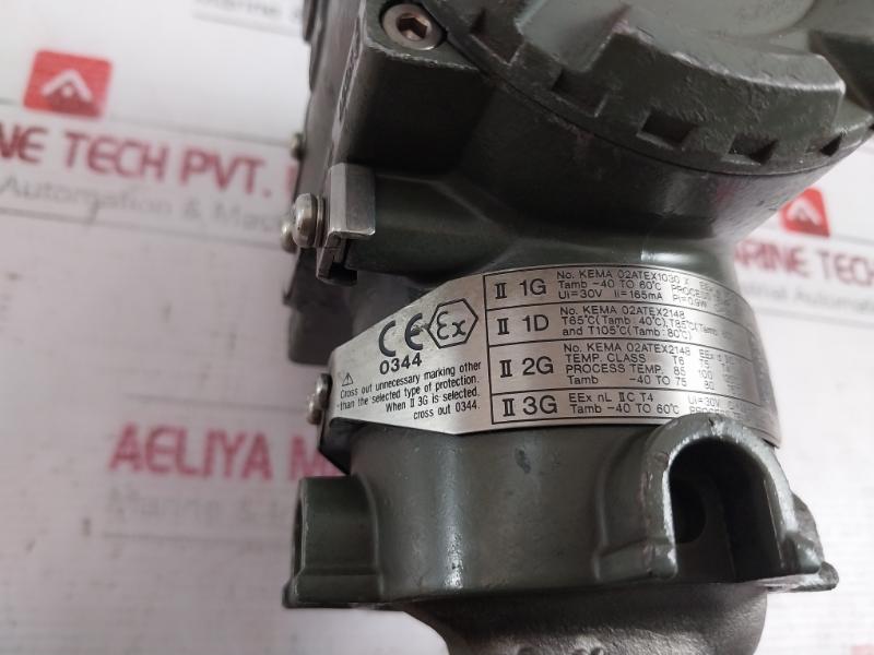 Yokogawa Eja110A-ems5A-92Da/F1/Ku2 Dpharp S1 Pressure Transmitter 10.5-30 Vdc