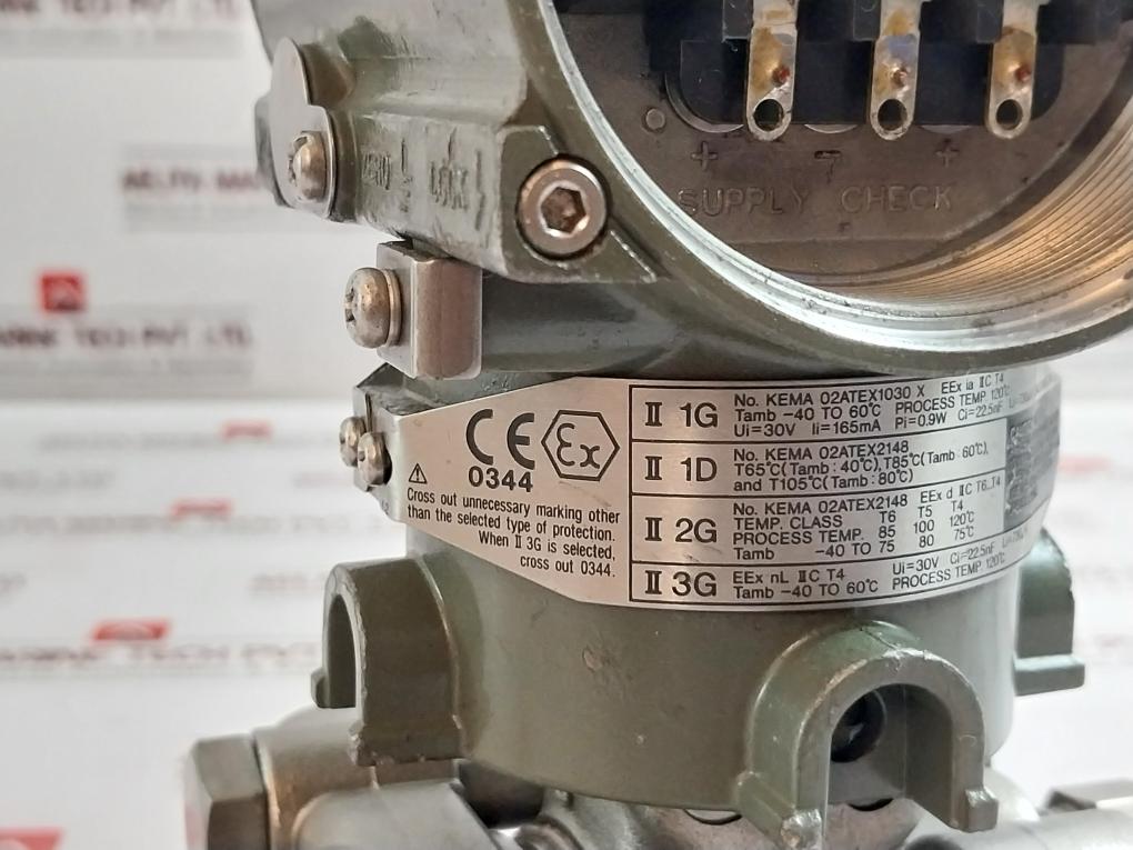 Yokogawa Eja110A -ems5A-92Da/F1/Ku2 Dpharp Transmitter 16 Mpa Process