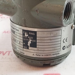 Yokogawa Eja110A -ems5A-92Da/F1/Ku2 Dpharp Transmitter 16 Mpa Process