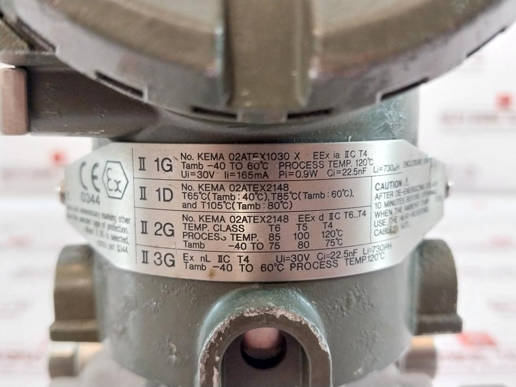 Yokogawa Eja110A Differential Pressure Transmitter 0 To 2500 Mmh2O 82-ft-1202B