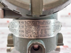 Yokogawa Eja110A Differential Pressure Transmitter 0 To 2500 Mmh2O 82-ft-1202B