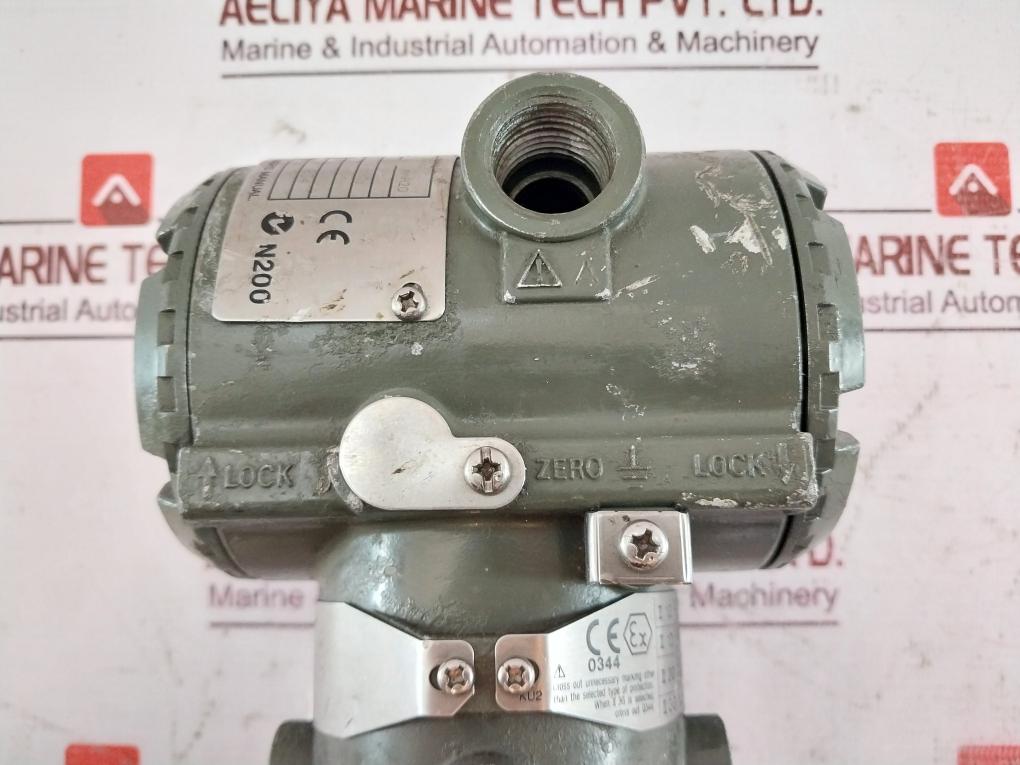 Yokogawa Eja110A Differential Pressure Transmitter 0 To 2500 Mmh2O 82-ft-1202B