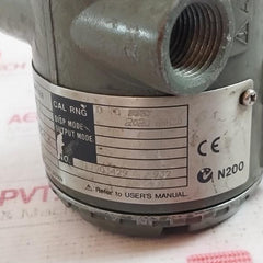 Yokogawa Eja110A Differential Pressure Transmitter 30V 10.5-30(42) Vdc 0.9W