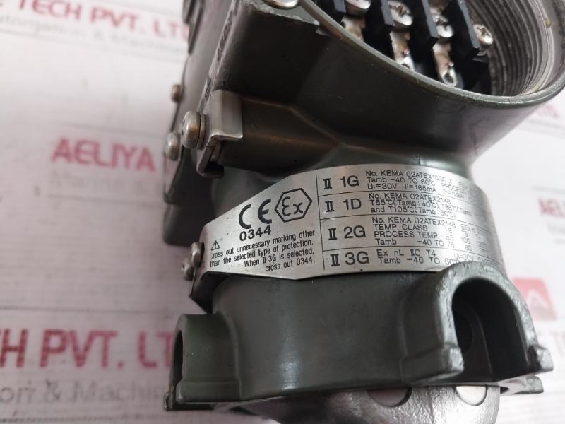 Yokogawa Eja110A Differential Pressure Transmitter 30V 10.5-30(42) Vdc 0.9W