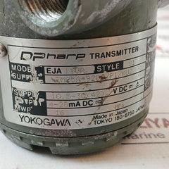Yokogawa Eja110A Differential Pressure Transmitter 4-20Ma Dc 16 Mpa