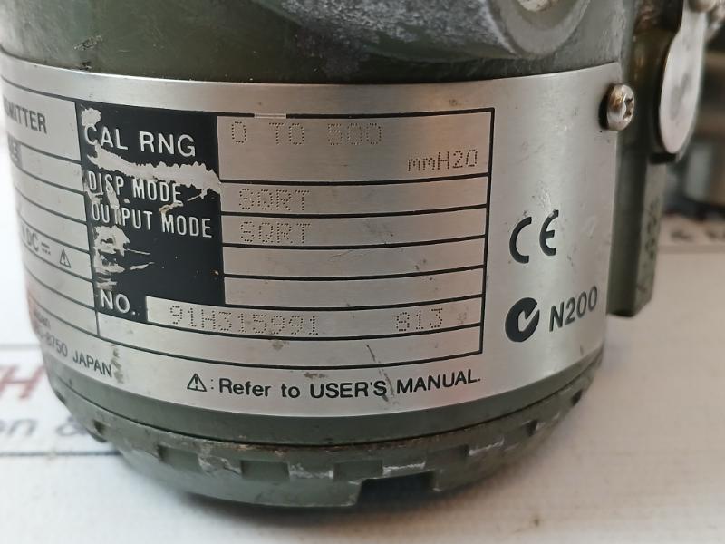 Yokogawa Eja110A Differential Pressure Transmitter 4-20Ma Dc 16 Mpa