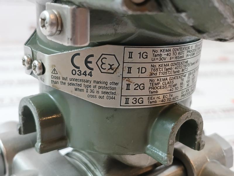 Yokogawa Eja110A Differential Pressure Transmitter 4-20Ma Dc 16 Mpa