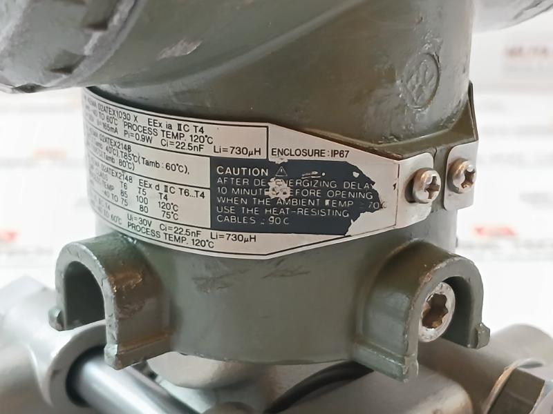 Yokogawa Eja110A Differential Pressure Transmitter 4-20Ma Dc 16 Mpa