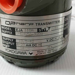 Yokogawa Eja 110a Dpharp Differential Pressure Transmitter 0 To 1.6 Bar