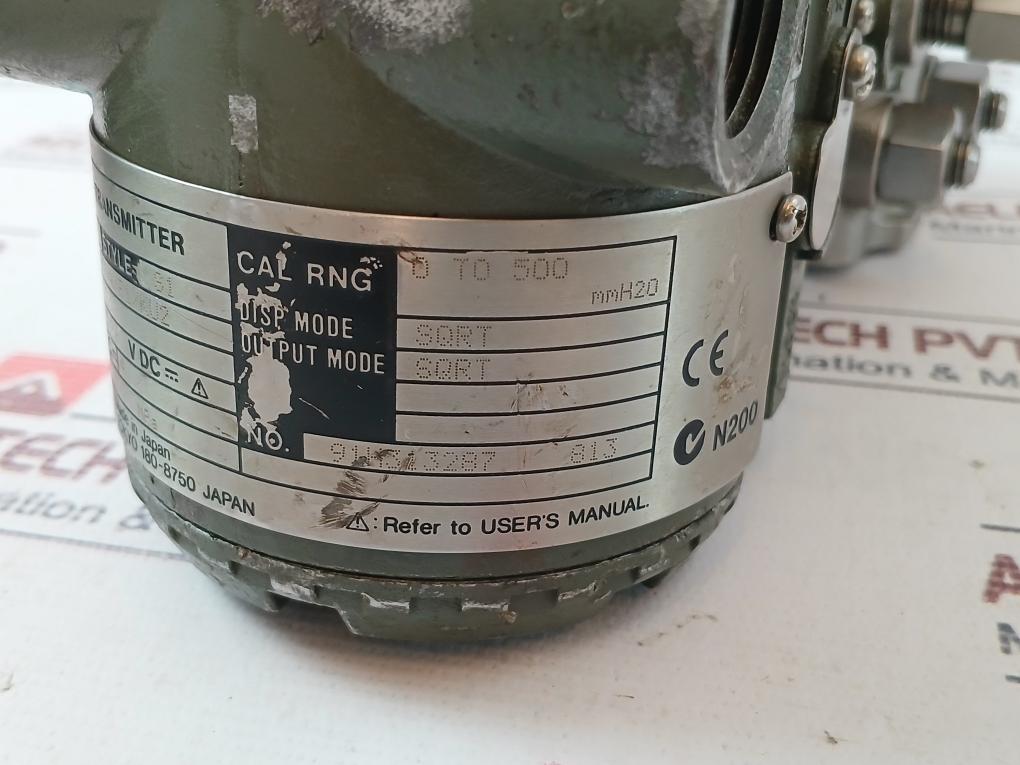 Yokogawa Eja110A Dpharp Differential Pressure Transmitter 4-20Ma Dc 16 Mpa