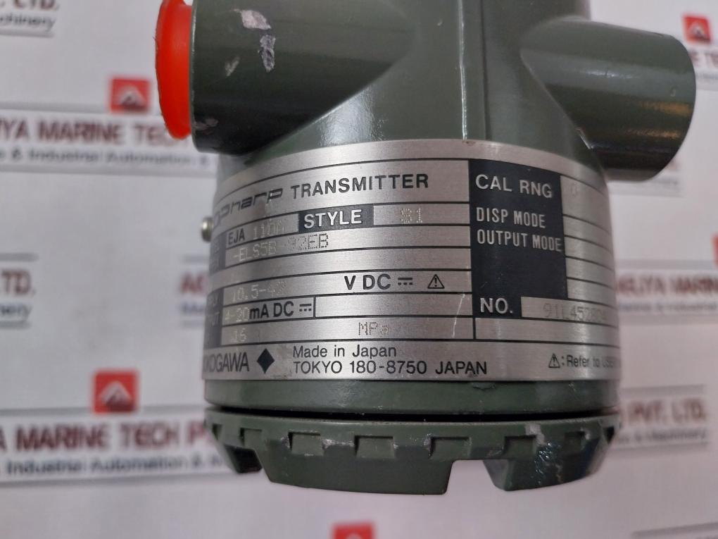 Yokogawa Eja110A Dpharp Transmitter 10.5-42V Dc