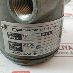 Yokogawa Eja118W Dpharp Pressure Transmitter Dmsa1Eb-aa03-92Da/T/Ff1 24V Dc 4-20Ma