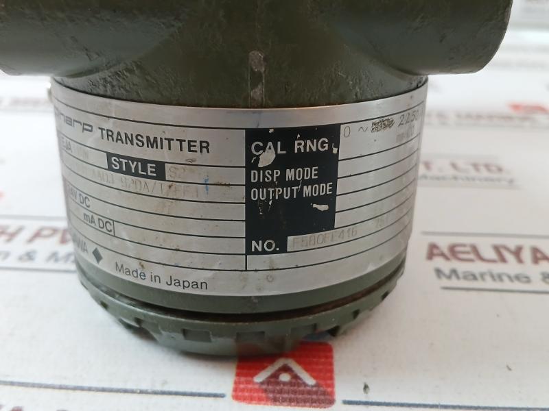 Yokogawa Eja118W Dpharp Pressure Transmitter Dmsa1Eb-aa03-92Da/T/Ff1 24V Dc 4-20Ma