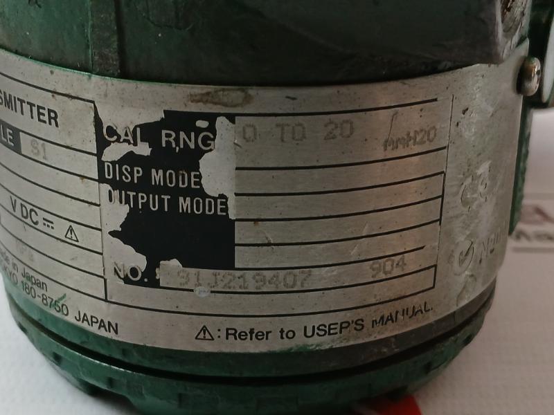 Yokogawa Eja120A-ees4A-92Da S1 Dpharp Transmitter 4-20Ma 10.5-42Vdc