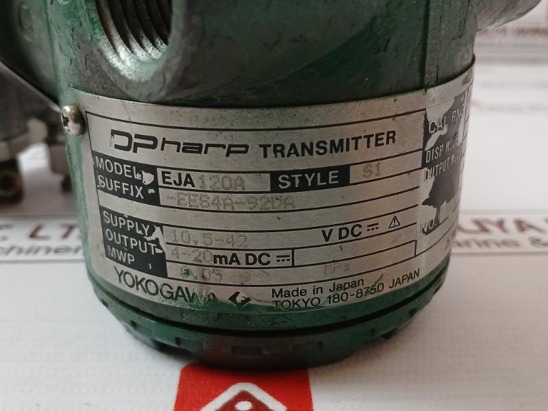 Yokogawa Eja120A-ees4A-92Da S1 Dpharp Transmitter 4-20Ma 10.5-42Vdc