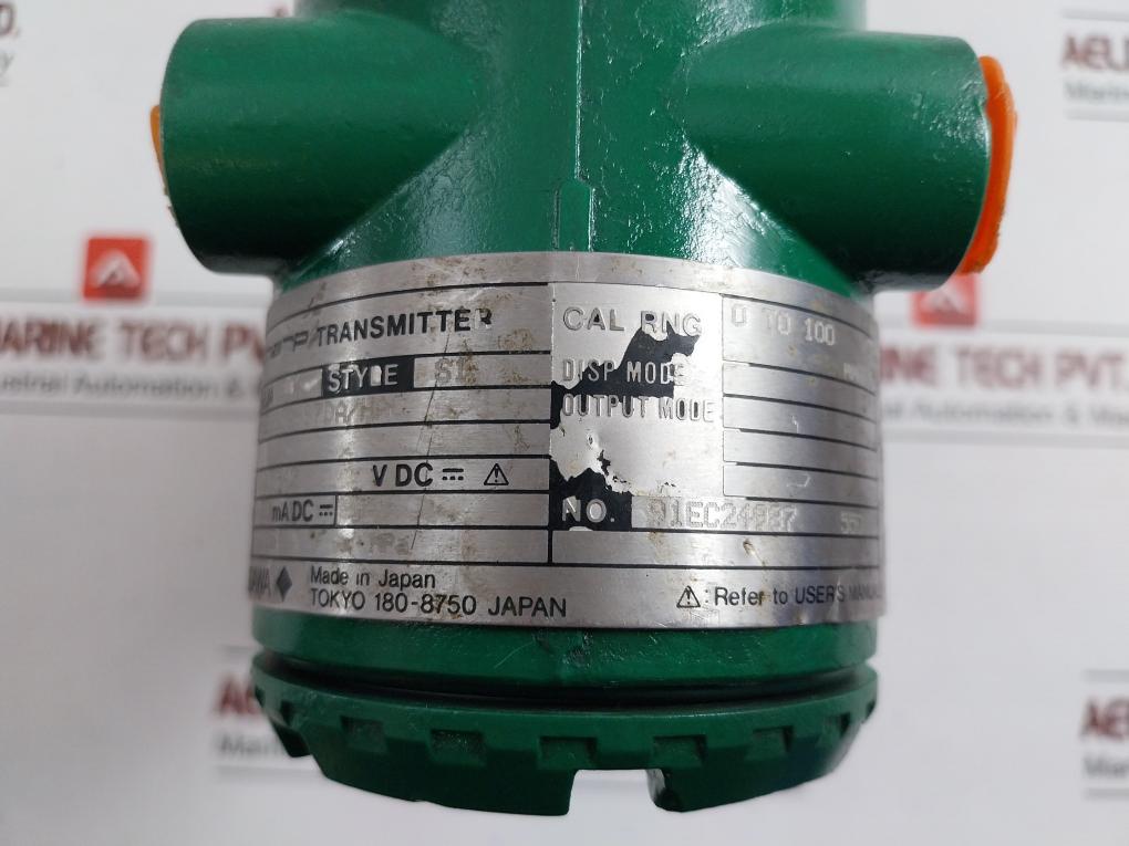Yokogawa Eja 120A Dpharp Transmitter 10.5-42Vdc 0.05Mpa M5P 0-20 Mmh2O