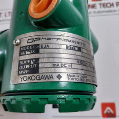 Yokogawa Eja 120A Dpharp Transmitter 10.5-42Vdc 0.05Mpa M5P 0-20 Mmh2O