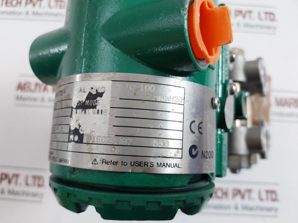 Yokogawa Eja 120A Dpharp Transmitter 10.5-42Vdc 0.05Mpa M5P 0-20 Mmh2O
