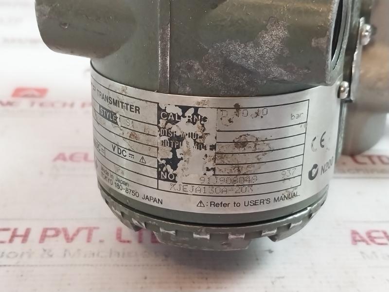 Yokogawa Eja130A Differential Pressure Transmitter Lab40Cp102 Vs9J01Rj 42 Mpa