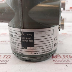 Yokogawa Eja310A Dpharp Pressure Transmitter 10.5-42Vdc 4-20Ma Dc