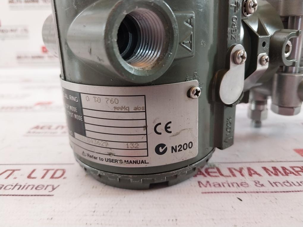 Yokogawa Eja310A Dpharp Pressure Transmitter 10.5-42Vdc 4-20Ma Dc